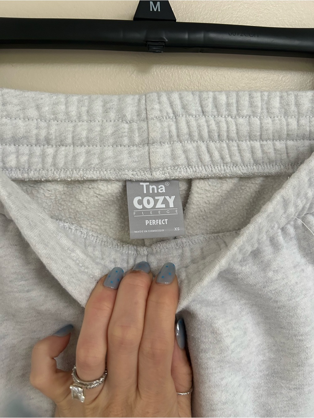 TNA Cozy Fleece joggers - Heather Gray | XS